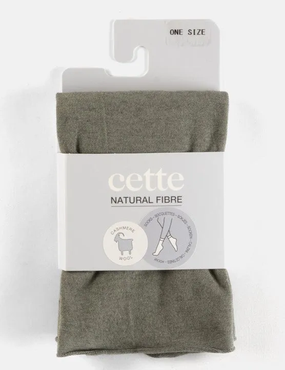 Cette Cashmere Sock Loose Top Caster Grey 241-12