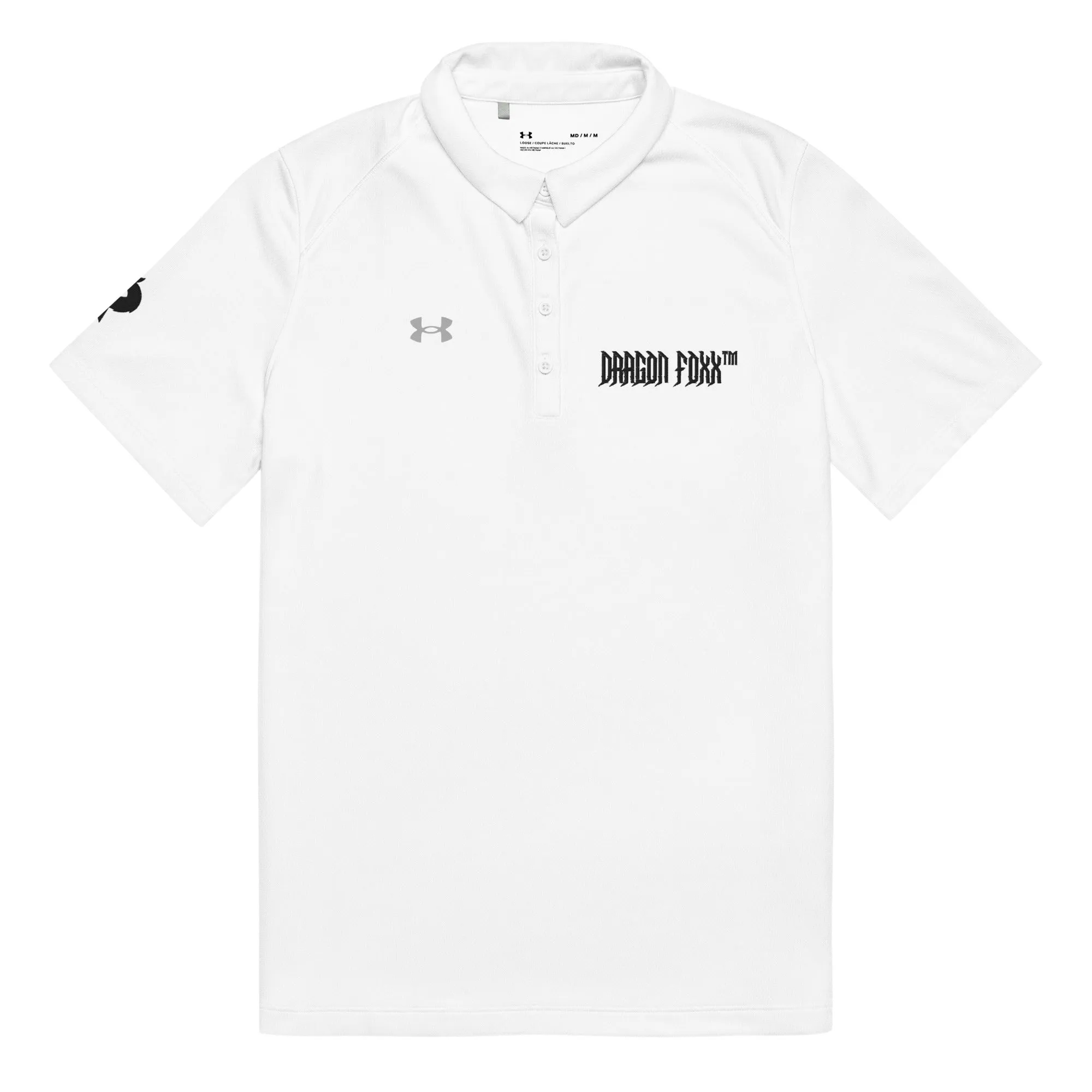 Dragon Foxx® Under Armour® Women’s White Polo