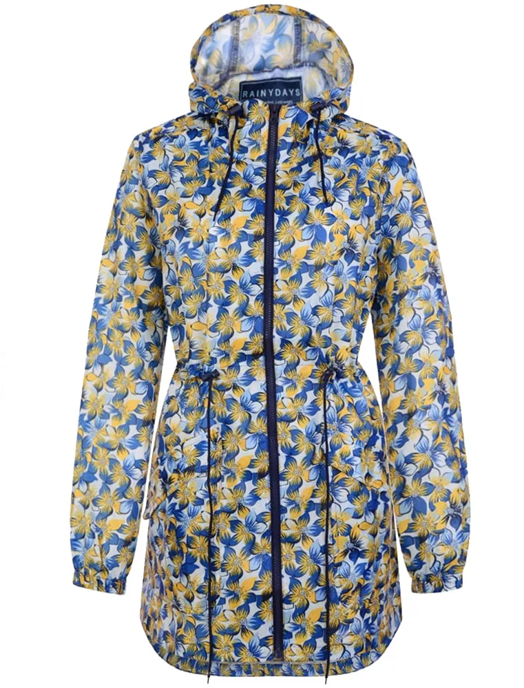 Emma Pac A Mac Lightweight Jacket in Freedom Flower Print