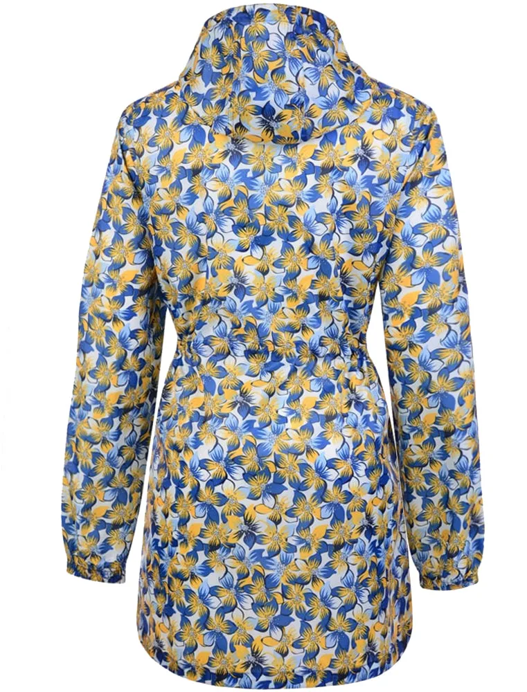 Emma Pac A Mac Lightweight Jacket in Freedom Flower Print