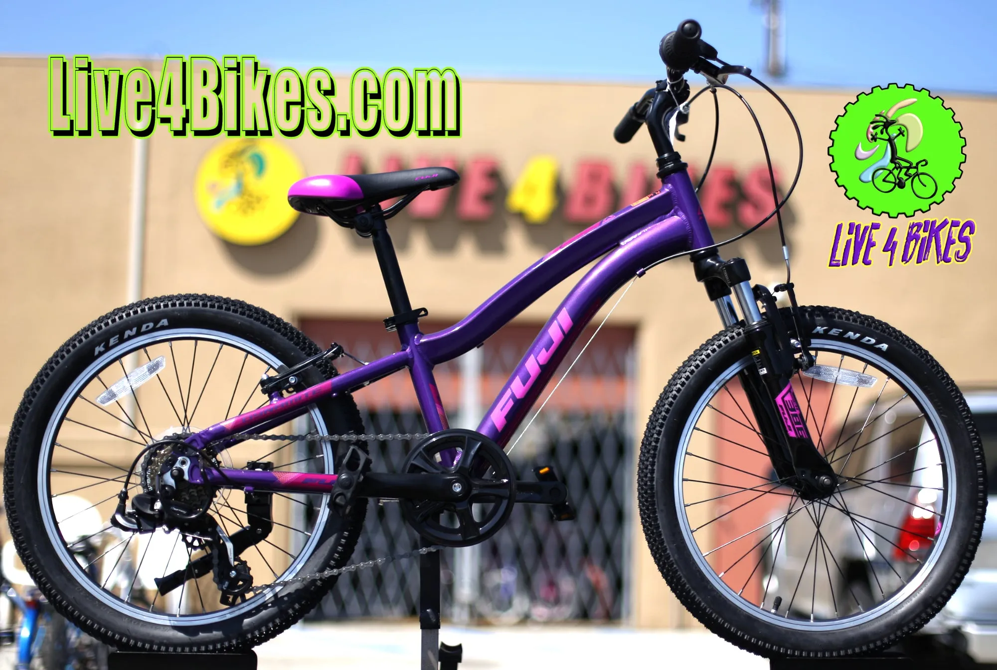 Fuji Dynamite 20 Comp Kids mountain bike 7 speed-Live4Bikes