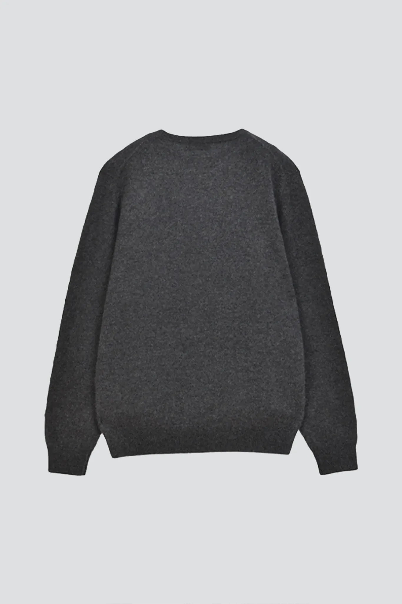 Graphite Cashmere Mockneck Sweater