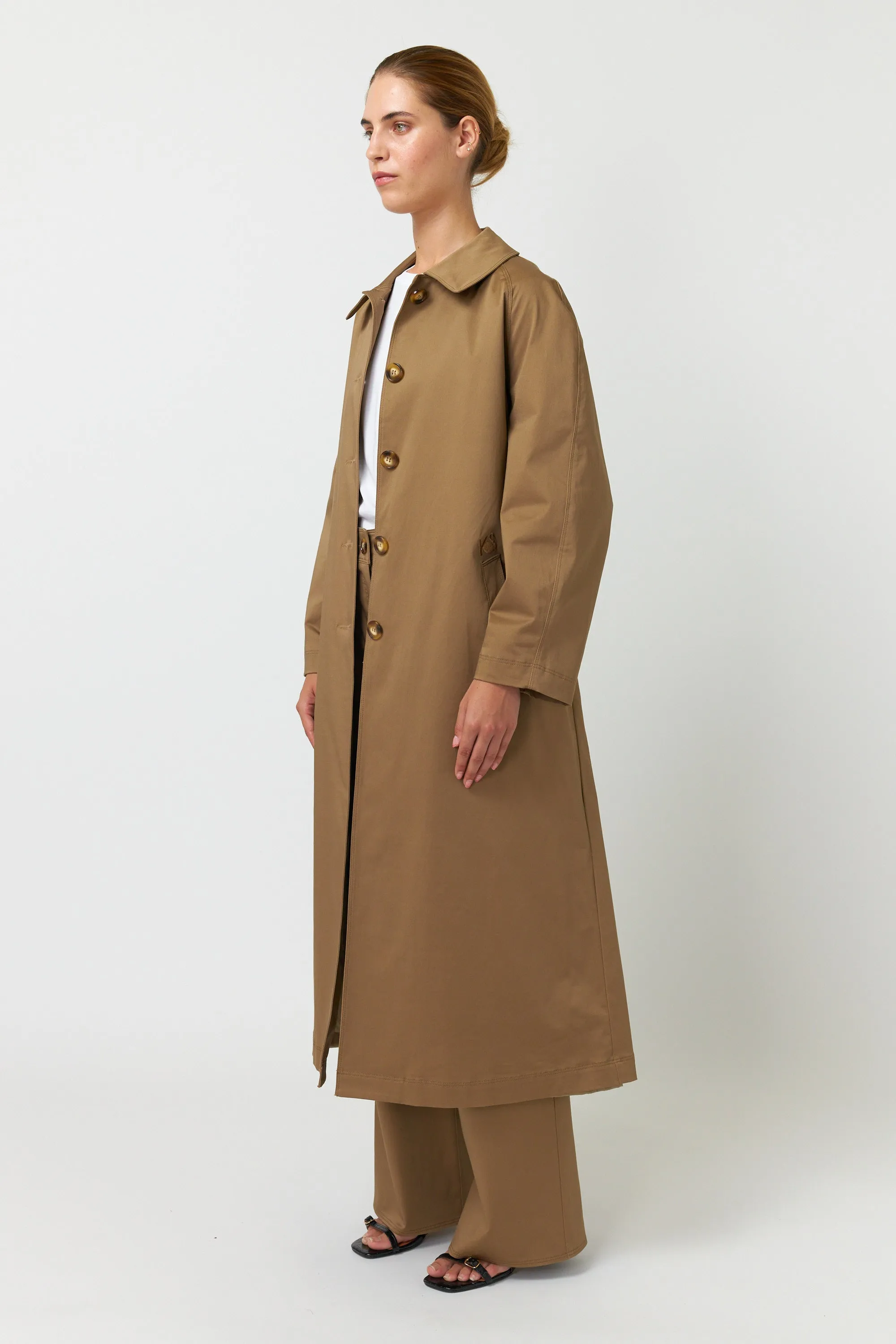 Kate Sylvester Cooper Coat Sand