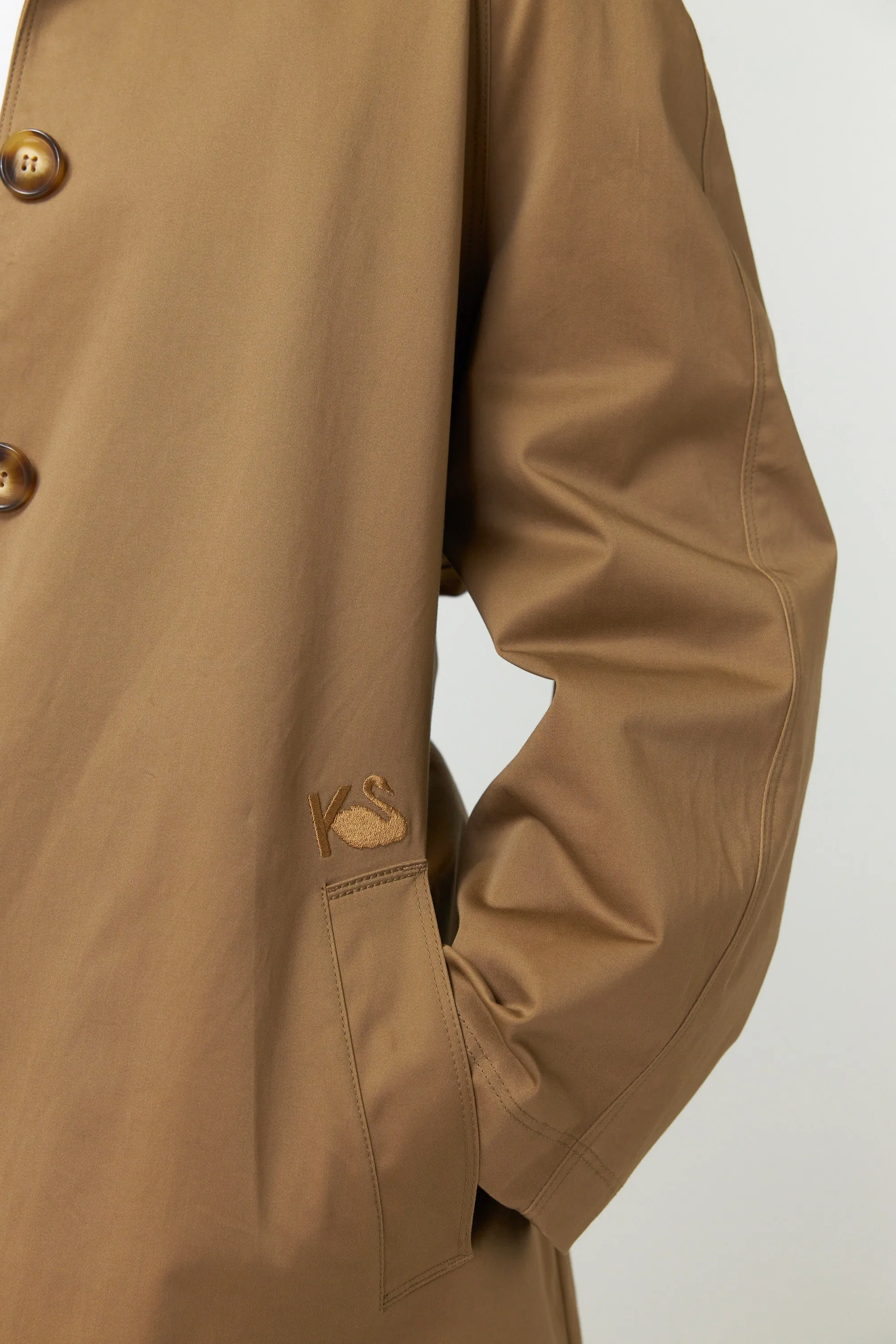 Kate Sylvester Cooper Coat Sand