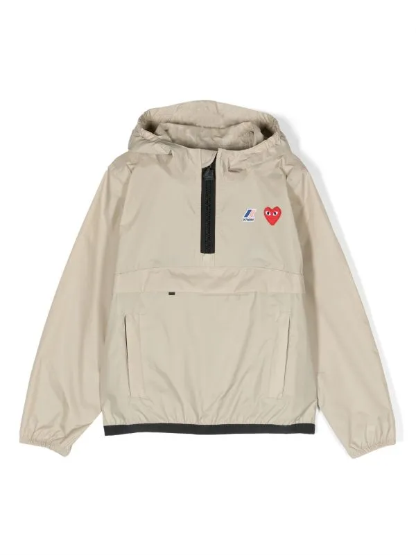 Kids K-Way Anorak - Beige