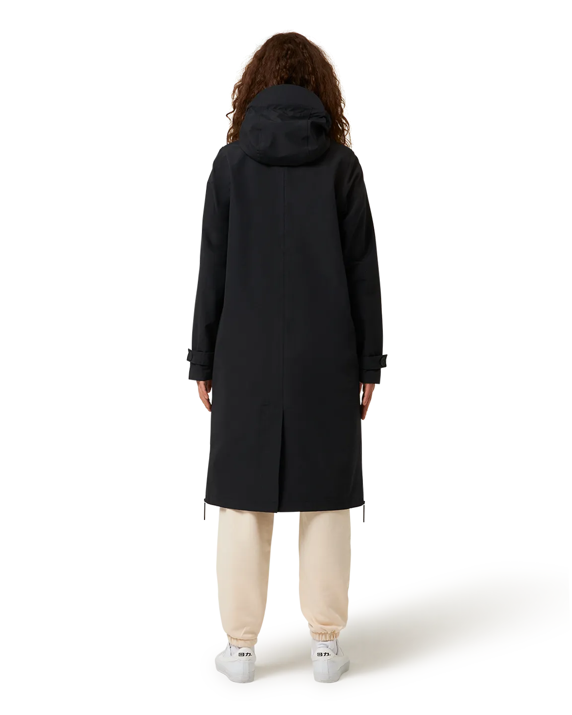 LAST ONE in L - Maium Mac Rain Coat or Poncho - Black