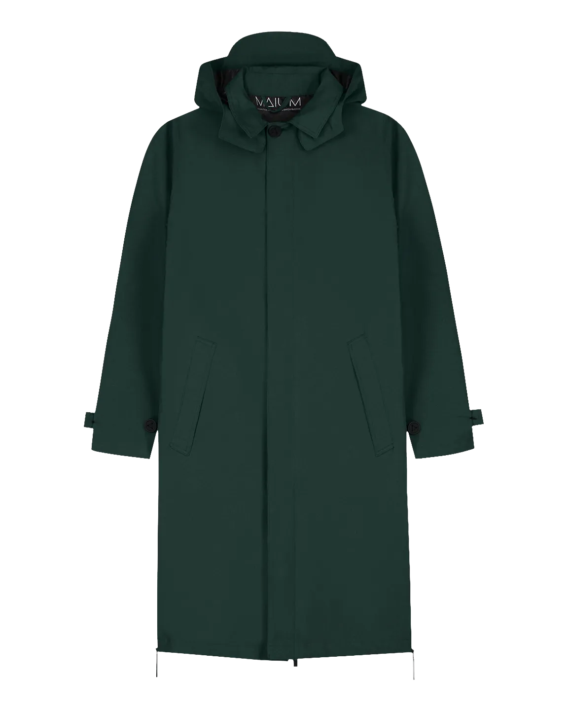 LAST ONE in S - Maium Mac Rain Coat or Poncho - Pine Green