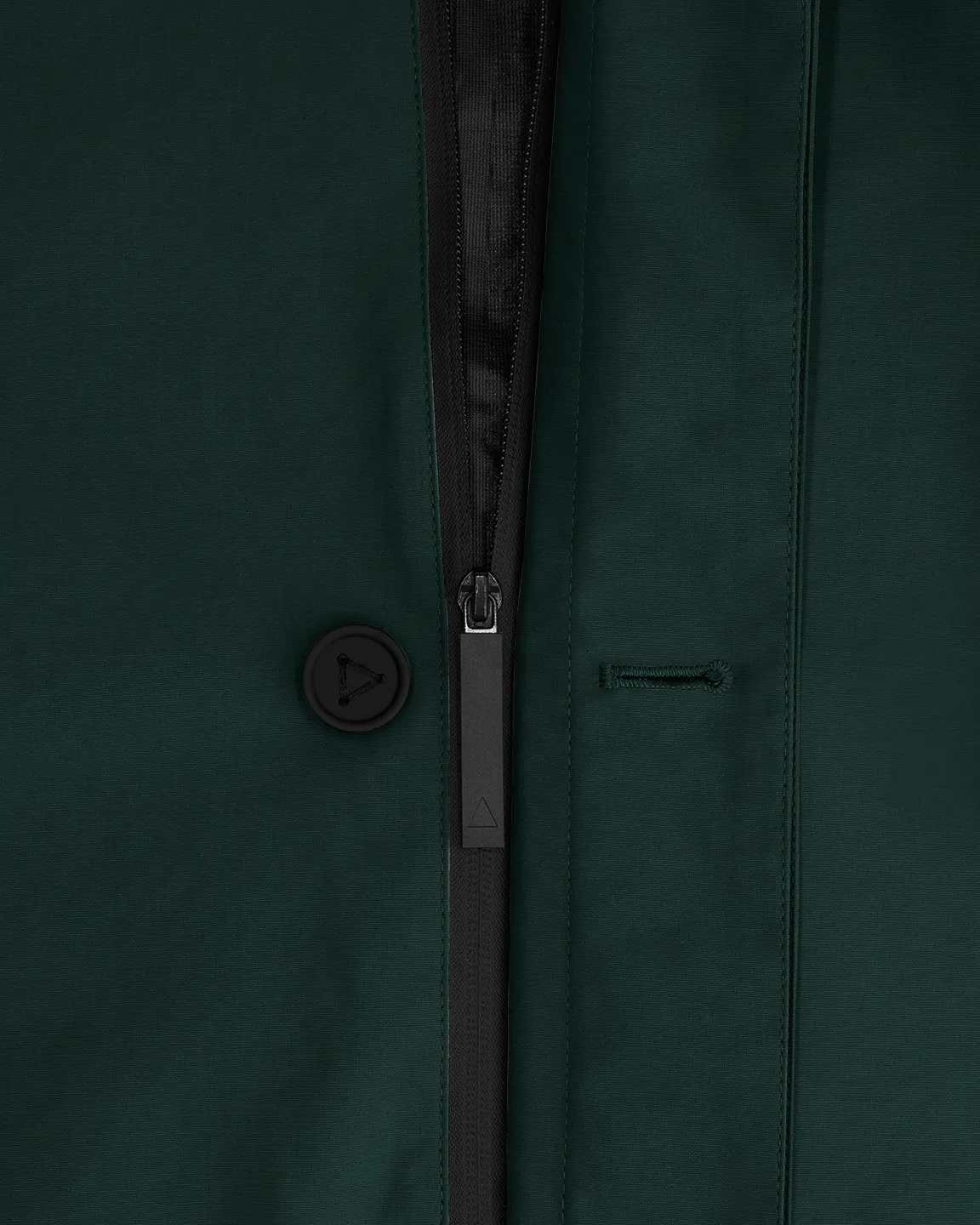 LAST ONE in S - Maium Mac Rain Coat or Poncho - Pine Green