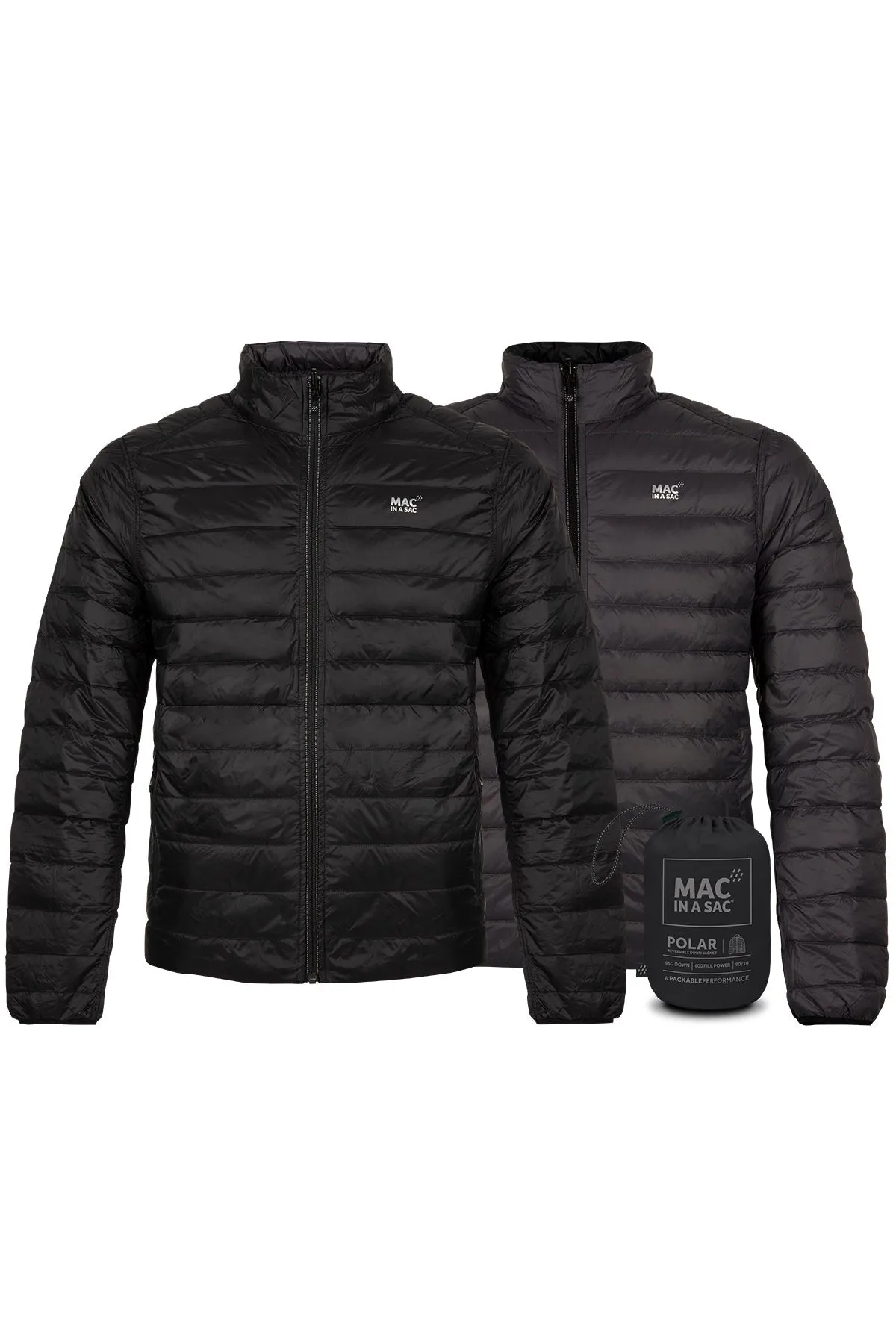 Mac in a Sac Polar Mens Reversible Down Jacket