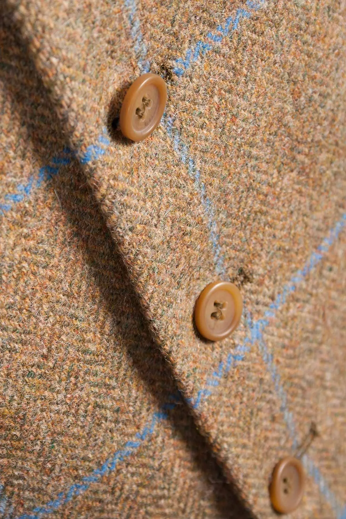 Men's Hawthorn Satin Back Tweed Waistcoat