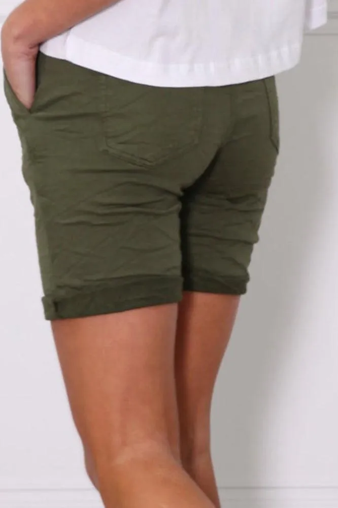 Monaco Riley Shorts Khaki