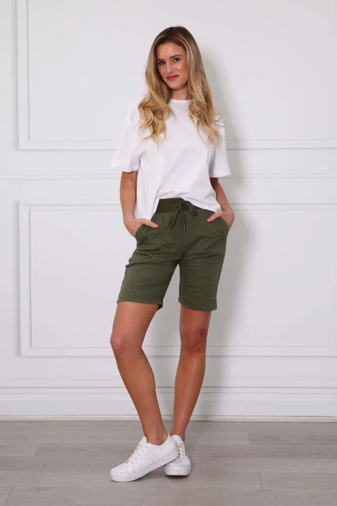 Monaco Riley Shorts Khaki