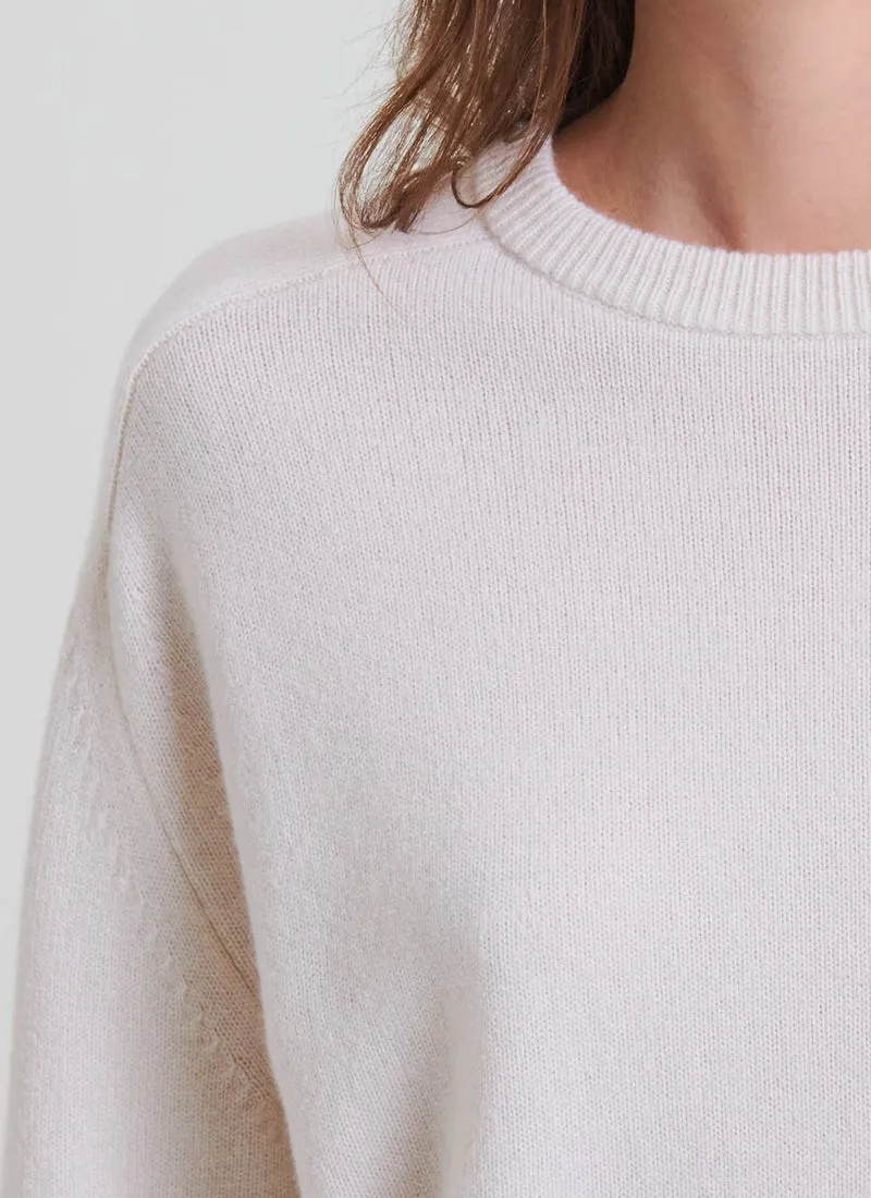 Nano Cashmere Raglan Crew Neck