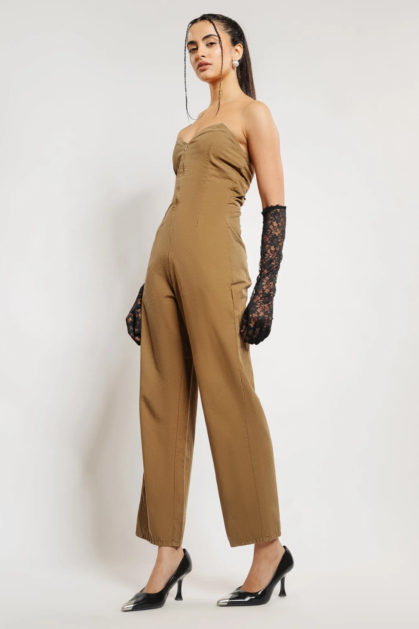 Olive Brown Jumpsuits