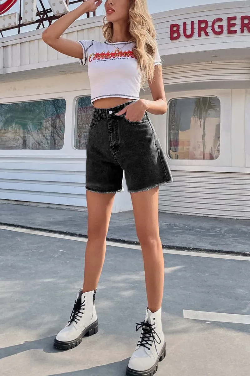 PB211 Casual Denim Shorts