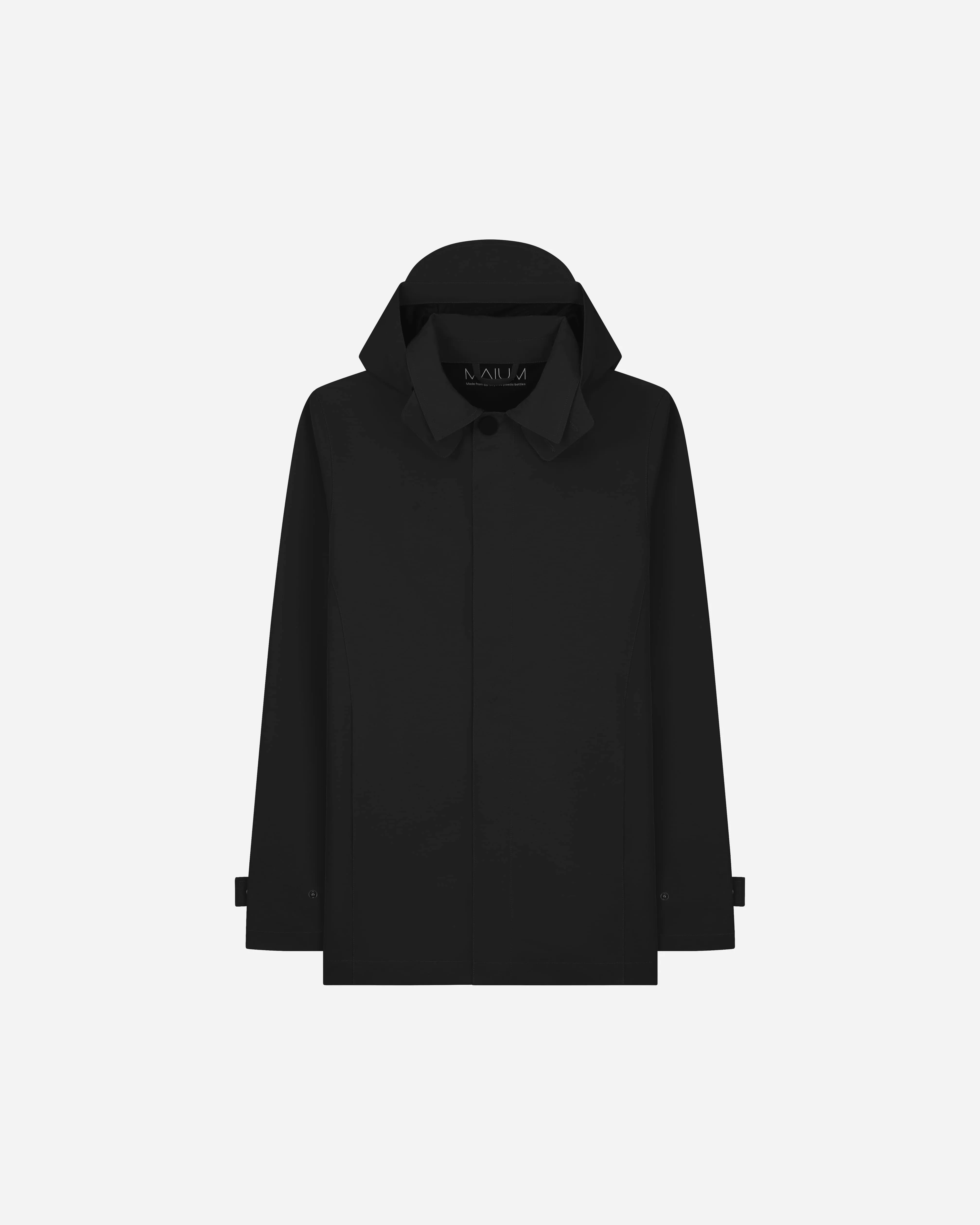 Raincoat Mac Short - Black