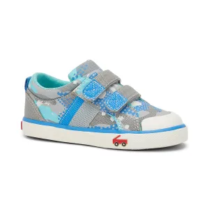 Russell Canvas Sneaker - Ocean Blue/Clouds