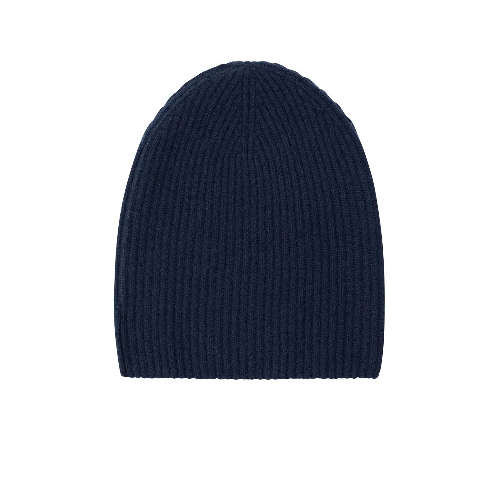 Signature Cashmere Ribbed Beanie