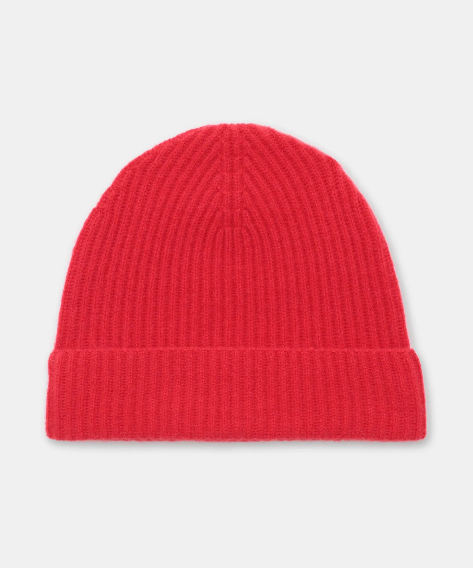 Signature Cashmere Ribbed Beanie