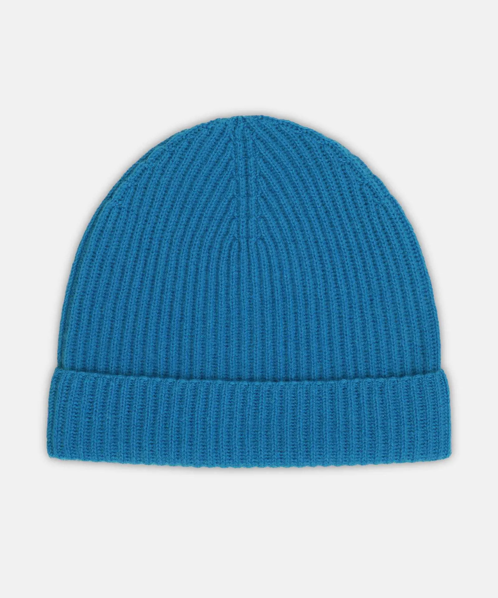 Signature Cashmere Ribbed Beanie