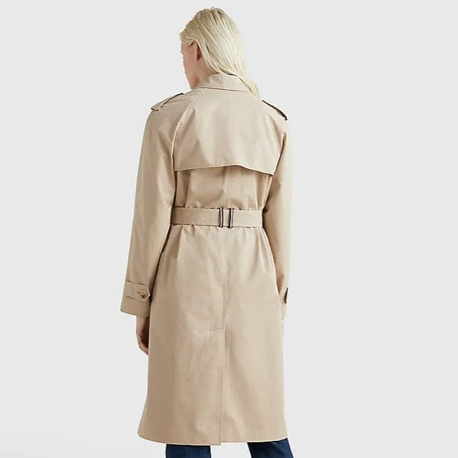 Tommy Hilfiger Double breasted Trench Coat Beige