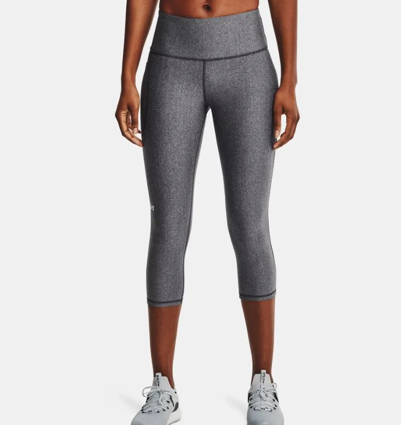 Under Armour Womens HeatGear Pocket Capri Pants