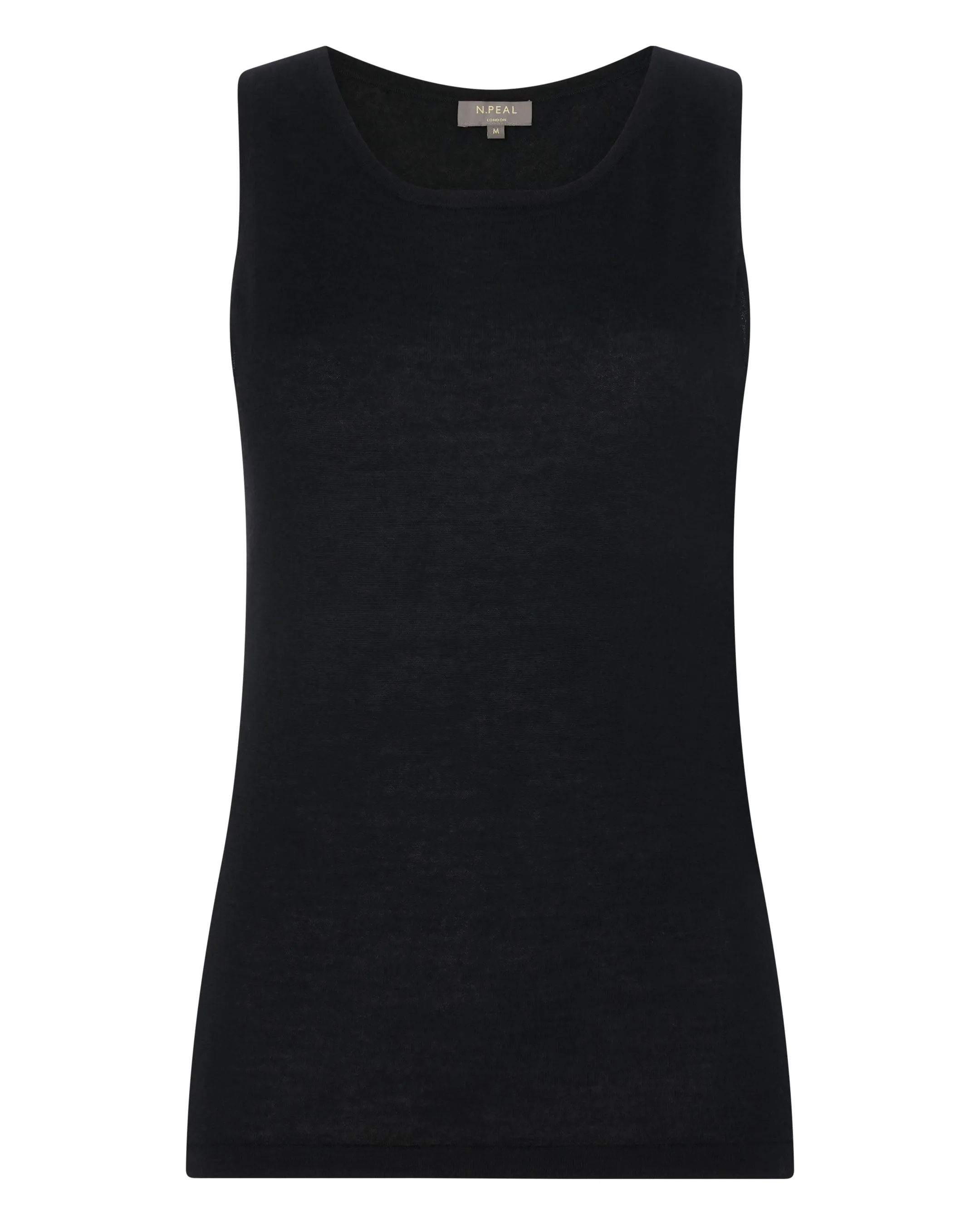 Women's Ella Superfine Cashmere Shell Top Black